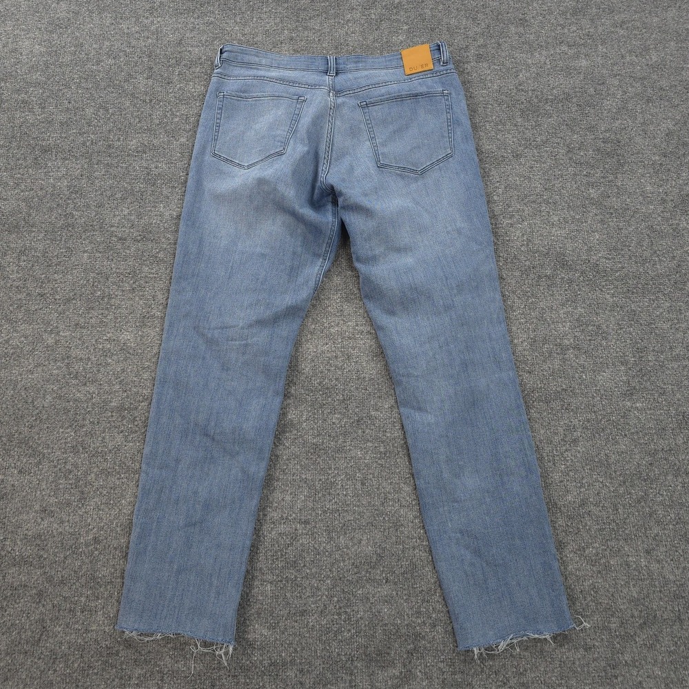 DU/ER Jeans Womens 30x29 Blue Performance Denim Girlfriend Stretch Work Casual - Picture 14 of 15